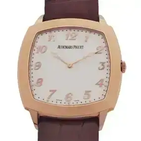 Audemars Piguet QE II Cup 18k Rose Gold Limited Edition<br>Ultra Thin Mens Large<br>Wrist Watch