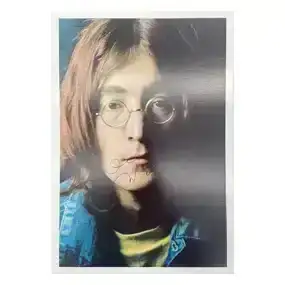 John Lennon Autographed Photo Print