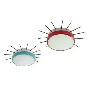 GCME, Two wall or<br>ceiling lights<br>Prod. GCME, 1950 ca.