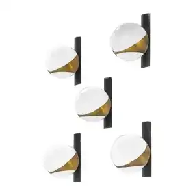 Stilnovo, Five wall lights<br>Prod. Stilnovo,<br>1950 ca.