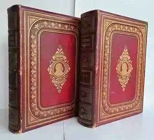 1890s Works of Shakespeare Imperial Ed. 2 Illustrated Folios Antique