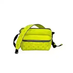 Louis Vuitton Taiga Outdoor Messenger Yellow Bag