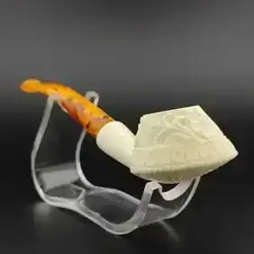 Classic Floral Meerschaum Pipe