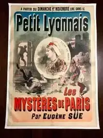 Petite Lyonnais - Art By Cheret (1885) 34.6x48.8 French Theater Poster LB