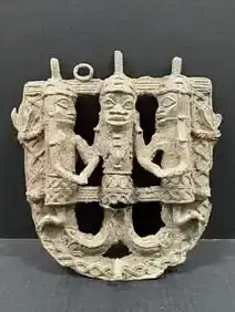 Benin Bronze Plaque