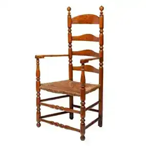 William and Mary Ladder Back Armchair