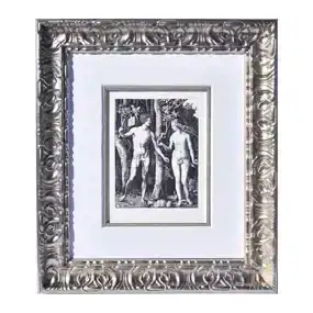 Albrecht Durer Adam and Eve engraving signed