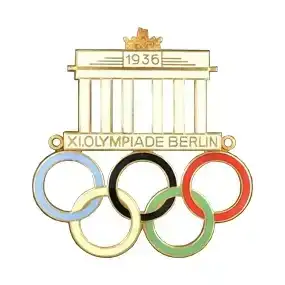 1936 Olympic Games badge