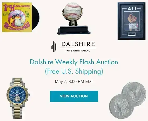 Dalshire Weekly Flash Auction (Free U.S. Shipping)