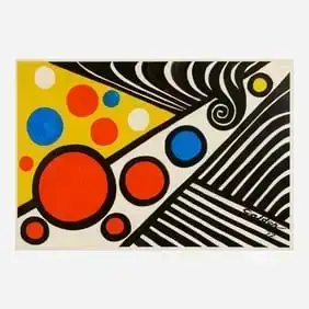 Alexander Calder,<br>White Patho