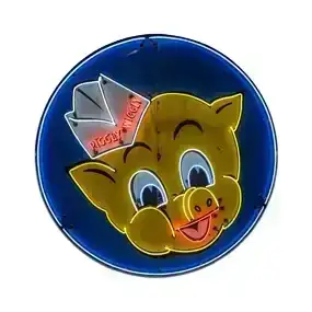 Outstanding Piggly Wiggly 8' SSP Neon Sign