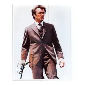 Clint Eastwood Dirty Harry Authentic Signed 11x14 Photo Autographed BAS #AD64446