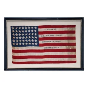 <strong>48 Star U.S. Colored Troops</strong><br>Survivor Reunion Flag