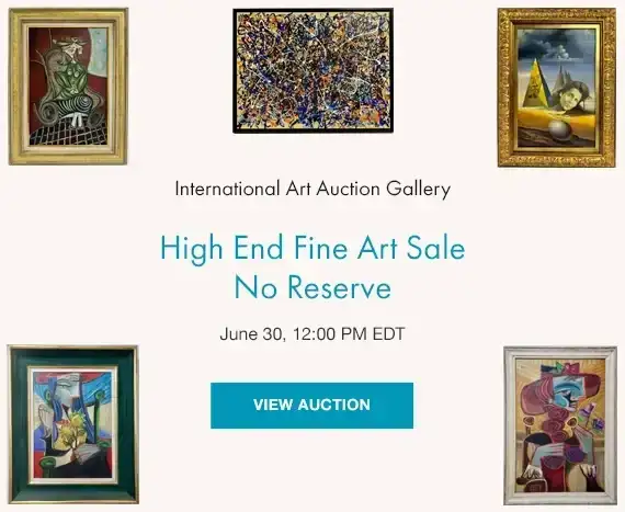 High End Fine Art Sale No Reserve