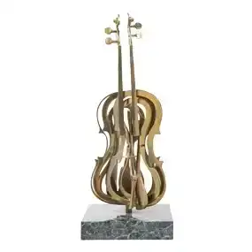 Armand Pierre Fernandez (French-American, 1928-2005) Bronze Violin