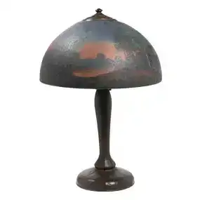 Handel Reverse Painted Table Lamp