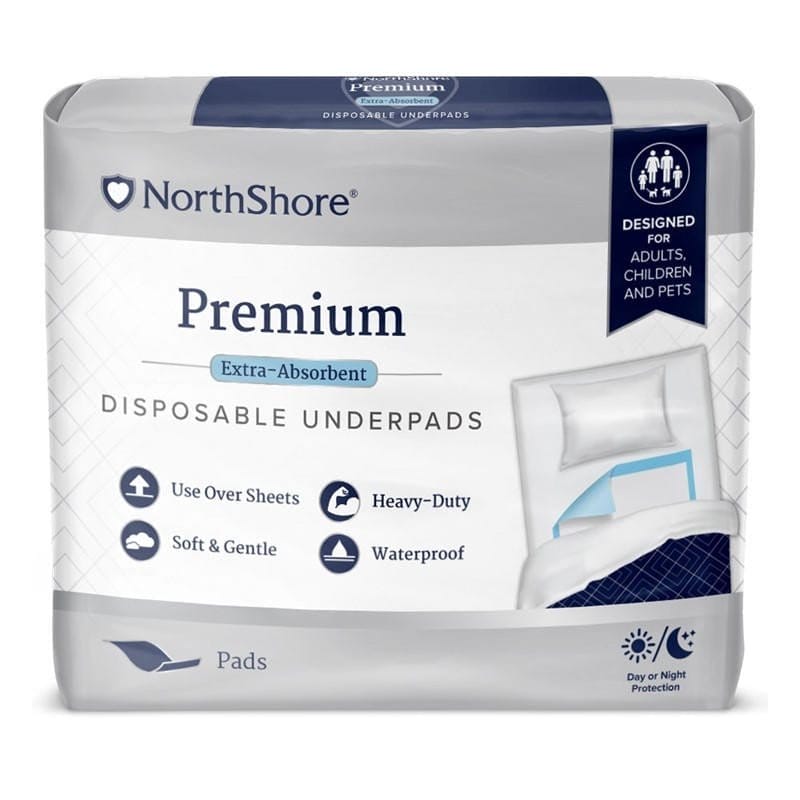 Image of NorthShore Premium Extra-Absorbent Disposable Underpads