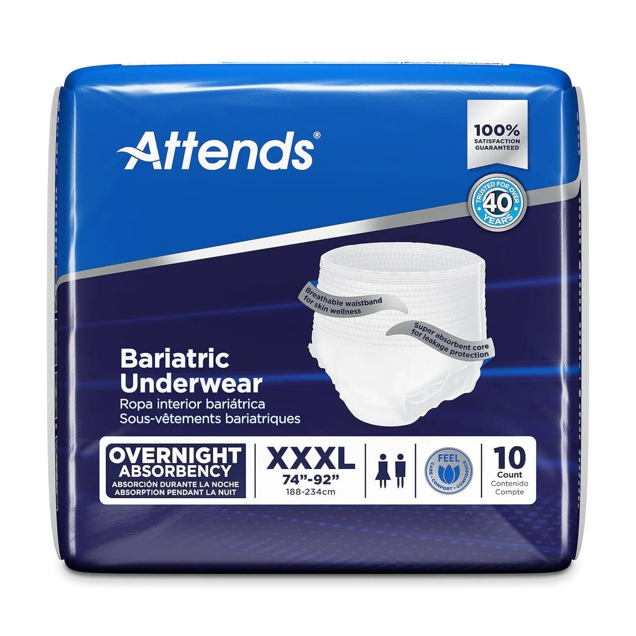 Image of Attends Bariatric Protective Underwear, 3XL