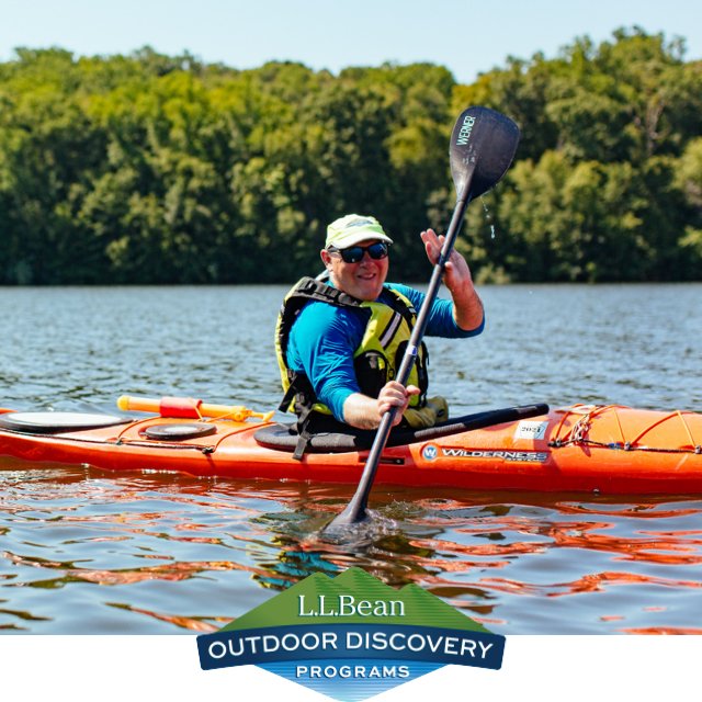 L.L.Bean Outdoor Discovery Programs. People kayaking together.