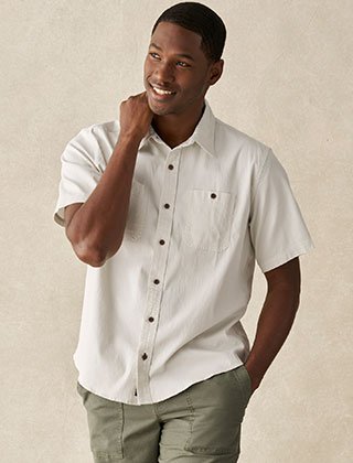 Lakewashed Twill Shirt.