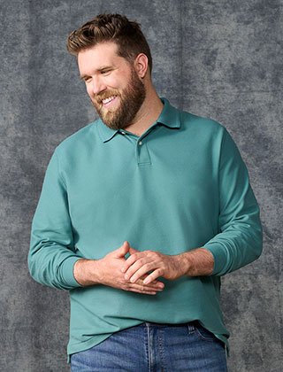 Premium Double L Polo Shirts for men.