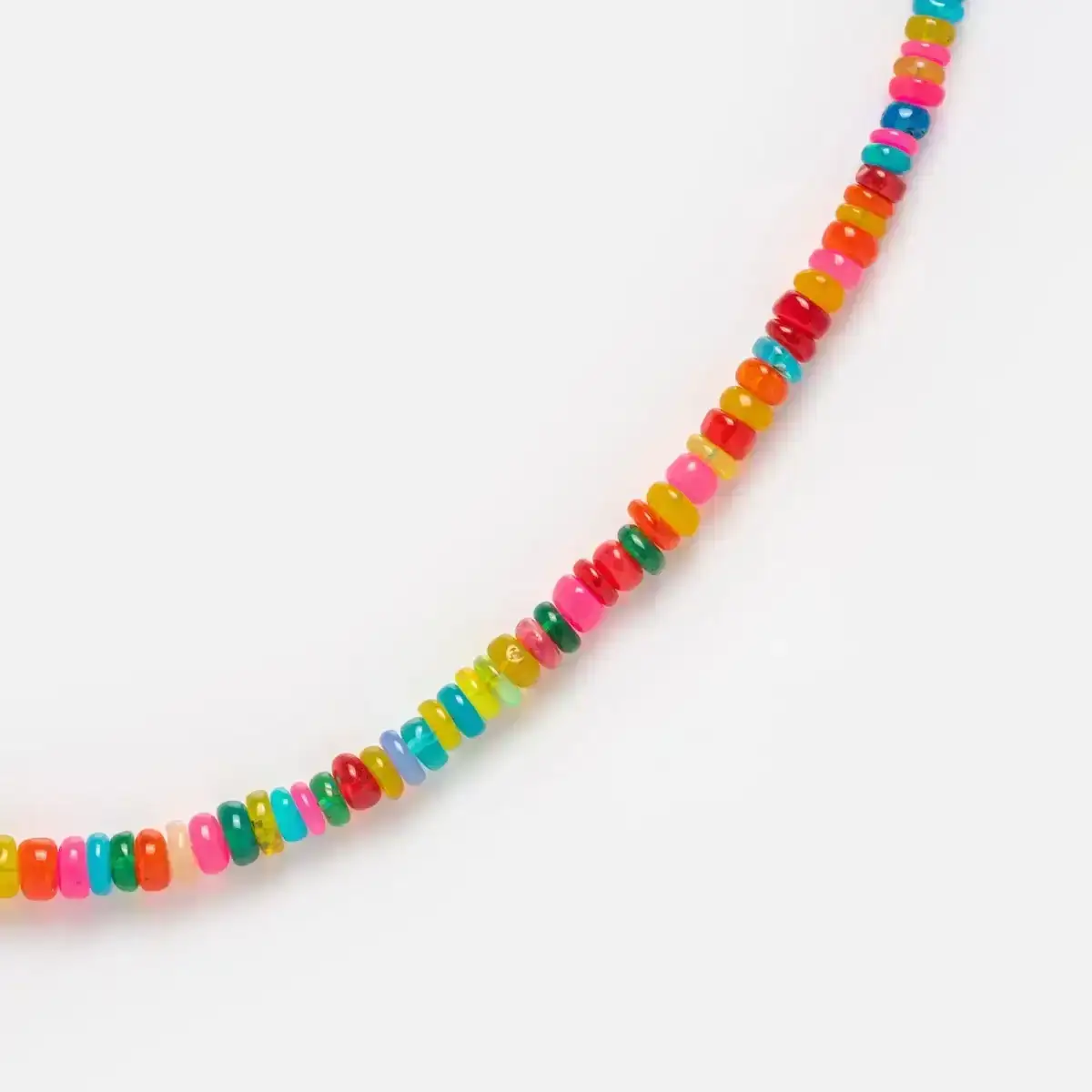 Image of Beaded Gemstone Necklace