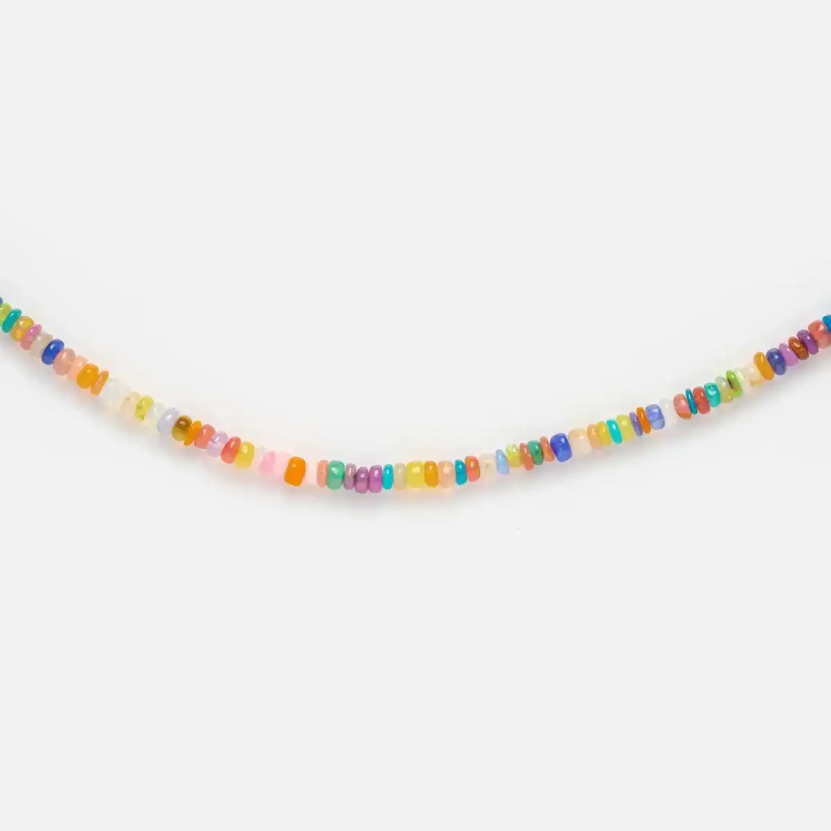 Image of Beaded Gemstone Necklace