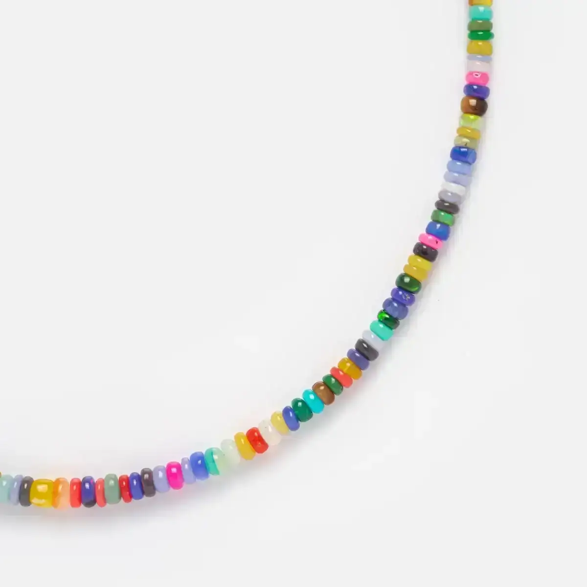 Image of Beaded Gemstone Necklace