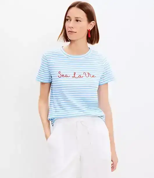 Sea La Vie Everyday Crew Tee