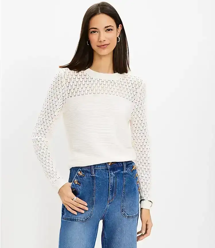 Textured Stitch Sweater