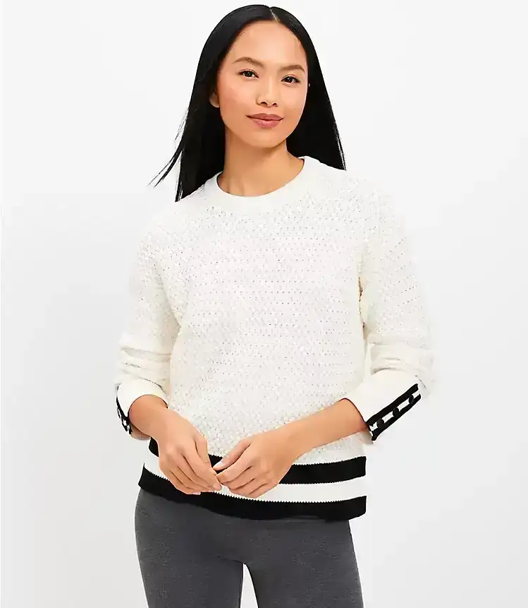 Lou & Grey Textured Cricket Sweater