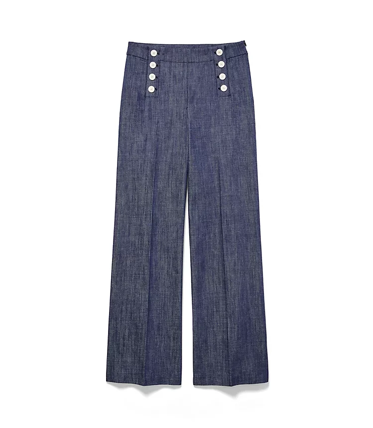 Mariner Trouser Pants in Refined Denim