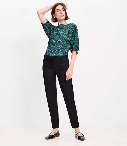 Tall Riviera Slim Pants in Doubleweave