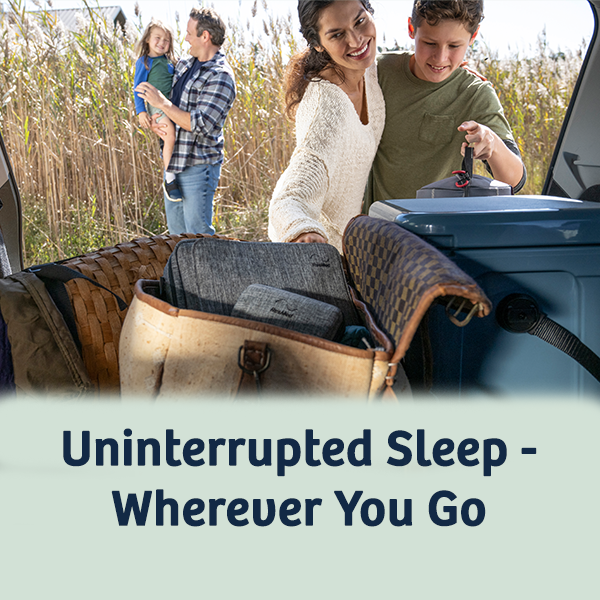 Uninterrupted sleep - wherever you go