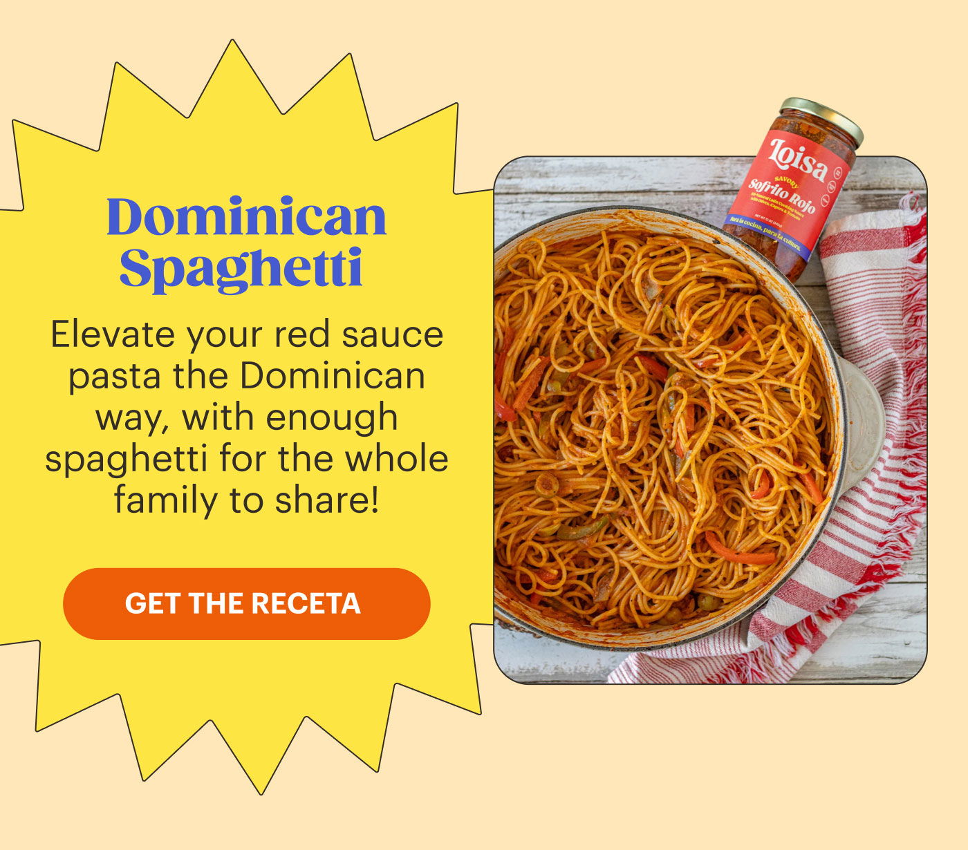 Dominican Spaghetti GET THE RECETA