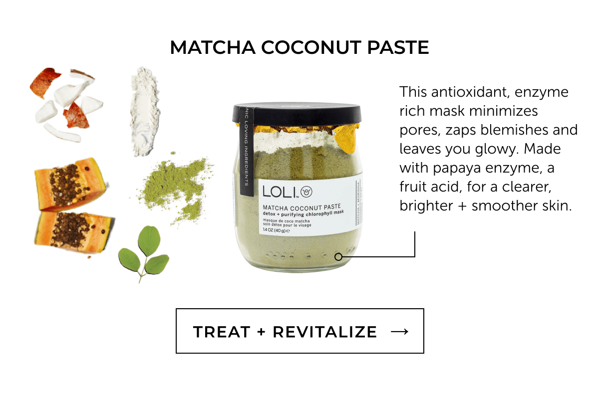 Matcha Coconut Paste