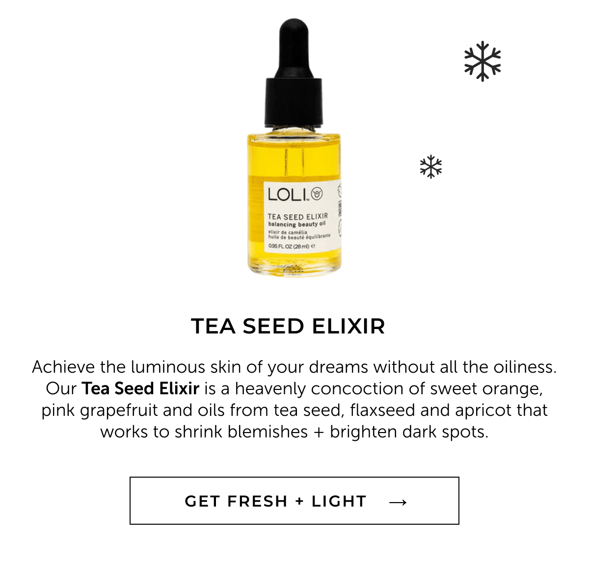 TEA SEED ELIXIR