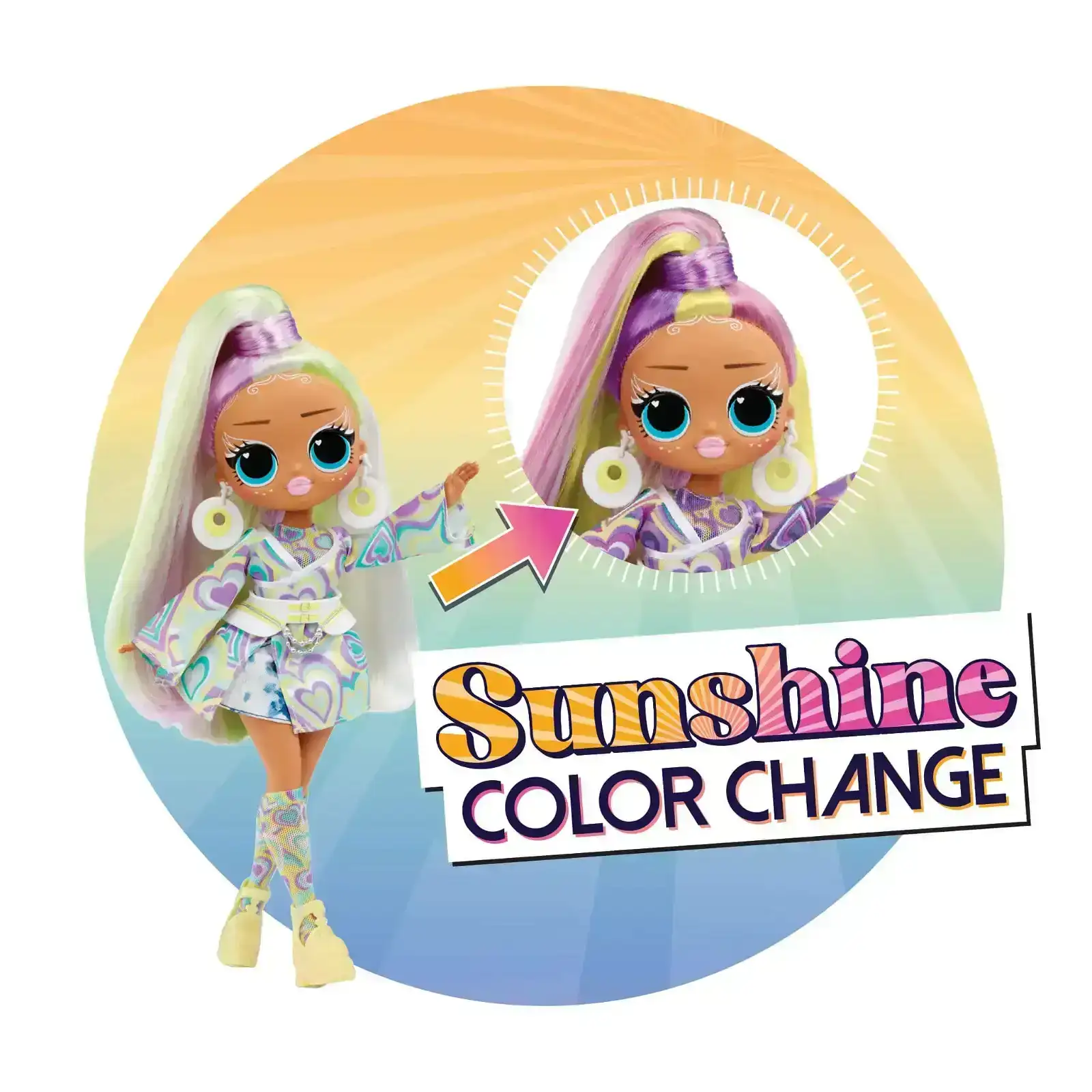 Image of LOL Surprise OMG Sunshine Makeover Sunrise Fashion Doll