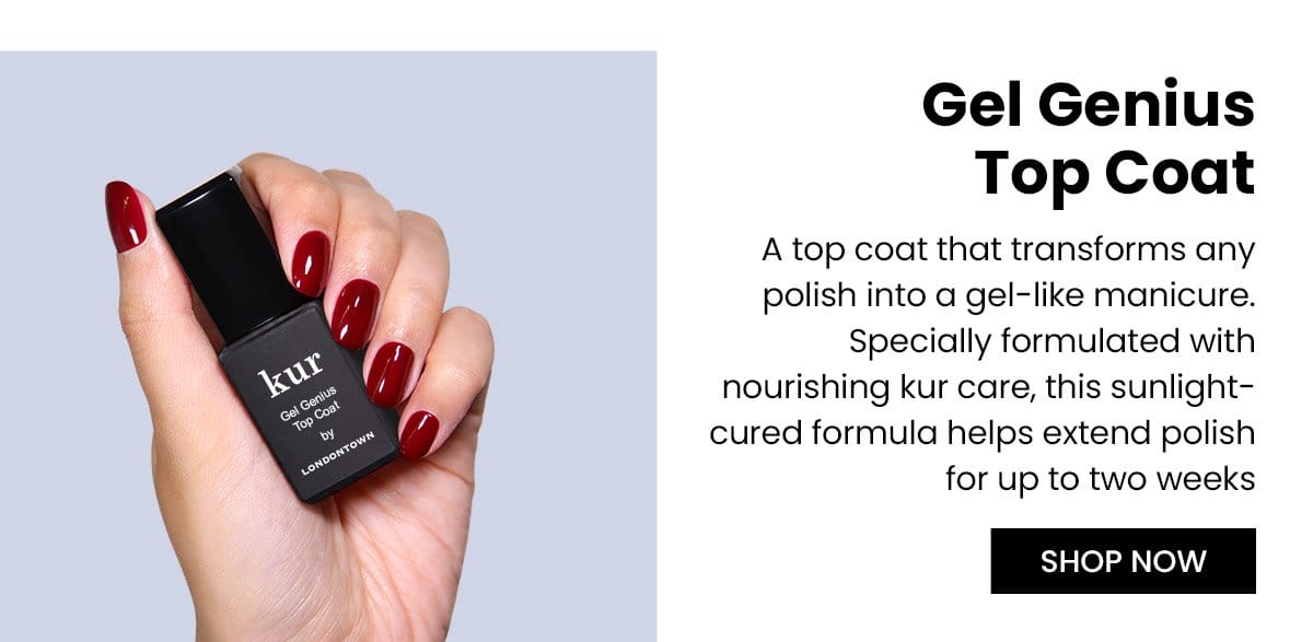 Gel Genius Top Coat | Shop Now