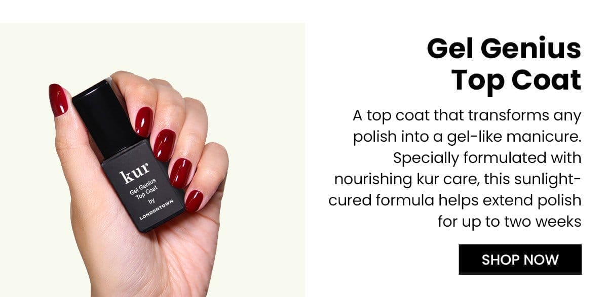 Gel Genius Top Coat | Shop Now