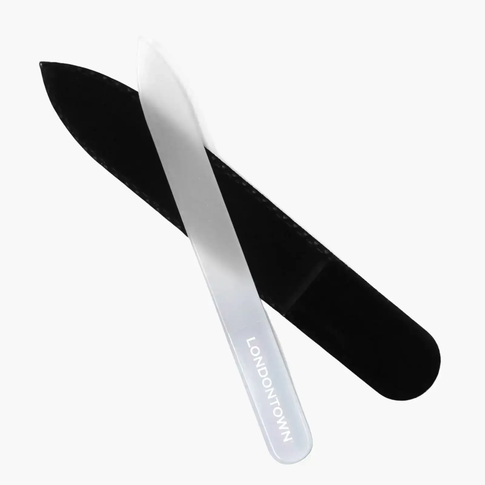 Image of Glass Nail File - Milky