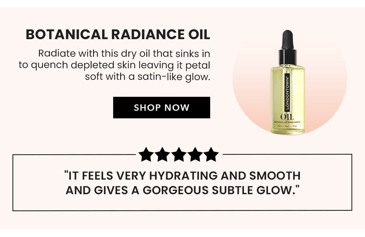 Botanical Radiance Oil | Shop Now