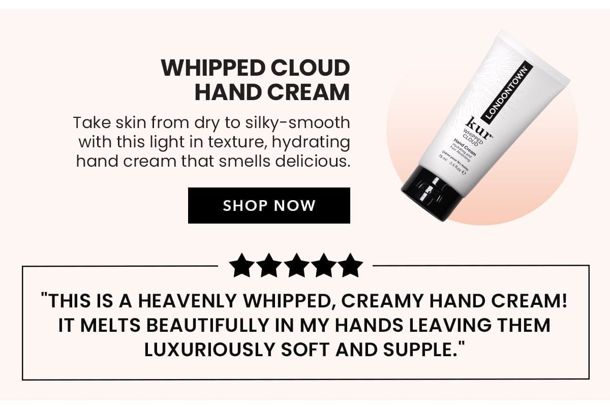 Whipped Cloud Hand Cream | Shop Now