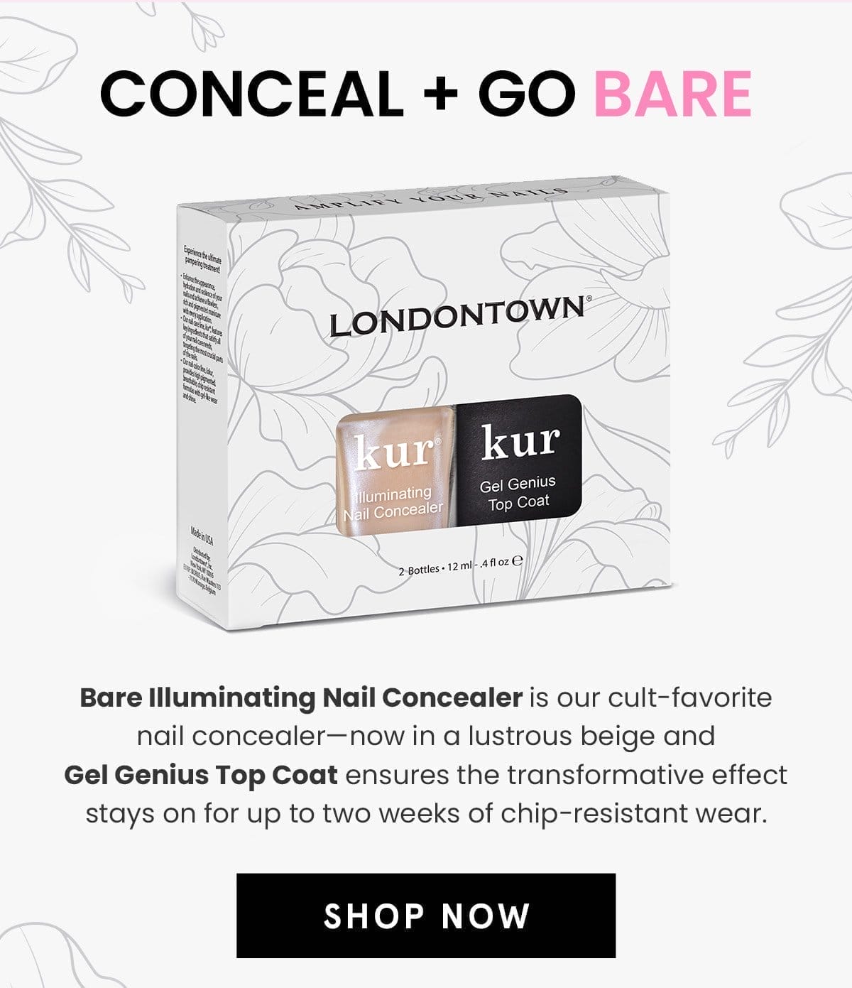 Conceal + Go Bare | Shop Now