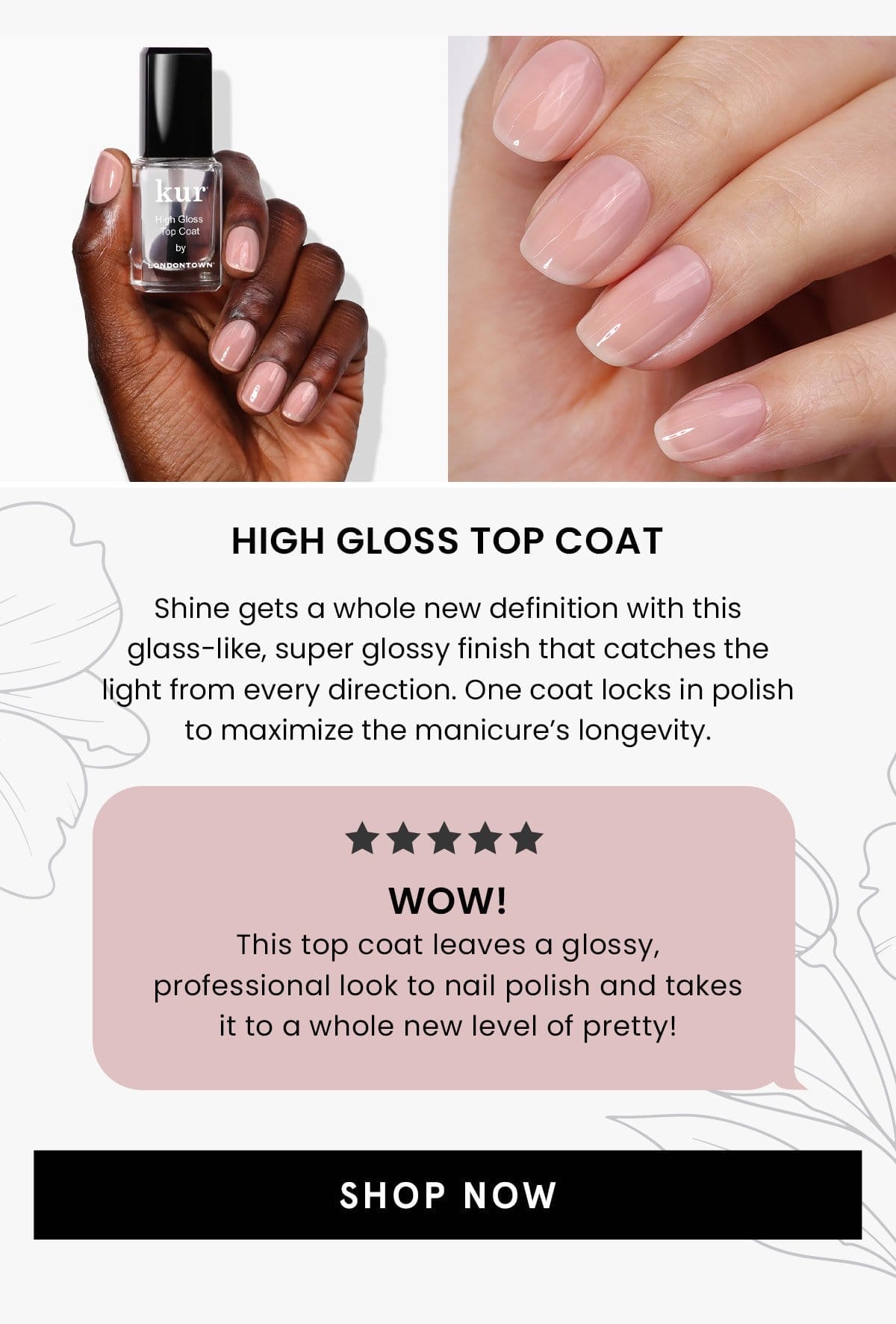 High Gloss Top Coat | Shop Now
