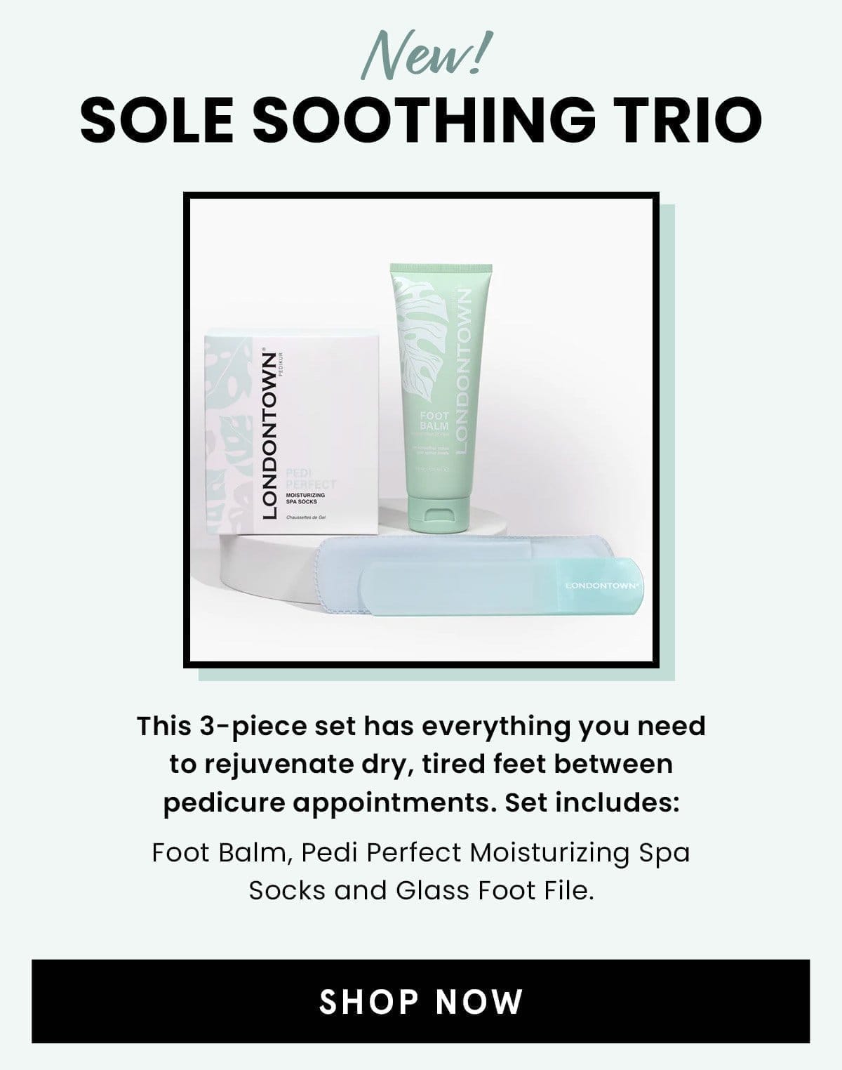 Sole Soothing Trio | Shop Now