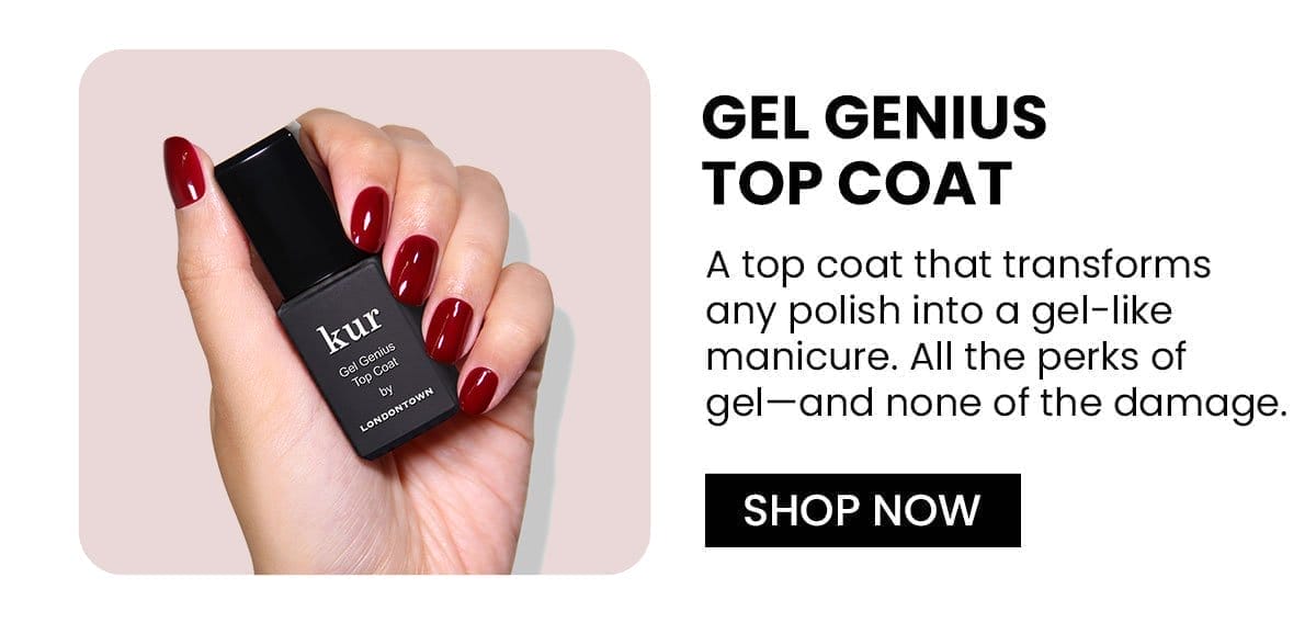 Get Genius Top Coat | Shop Now