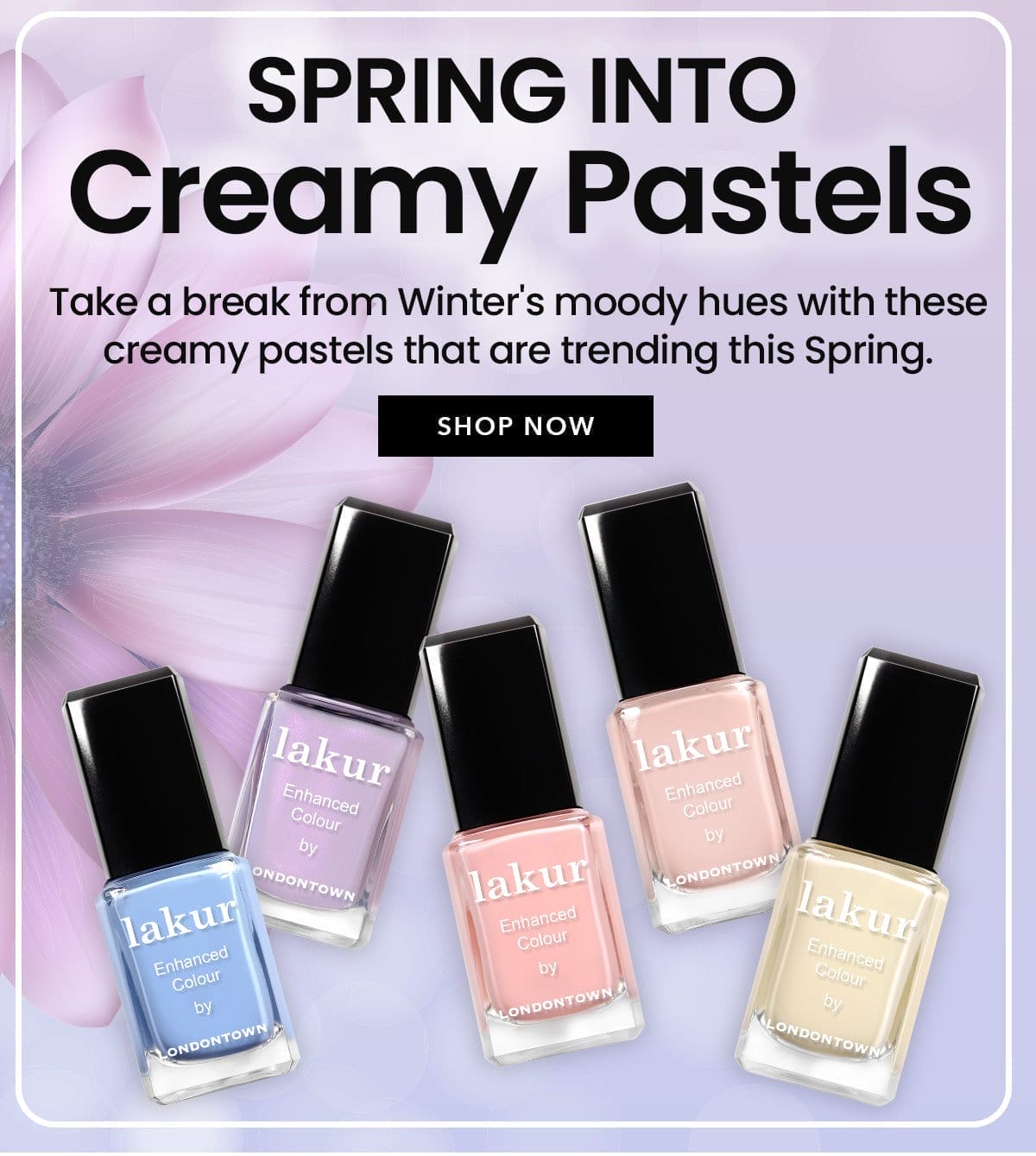 Spring Creamy Pastels | Shop Now