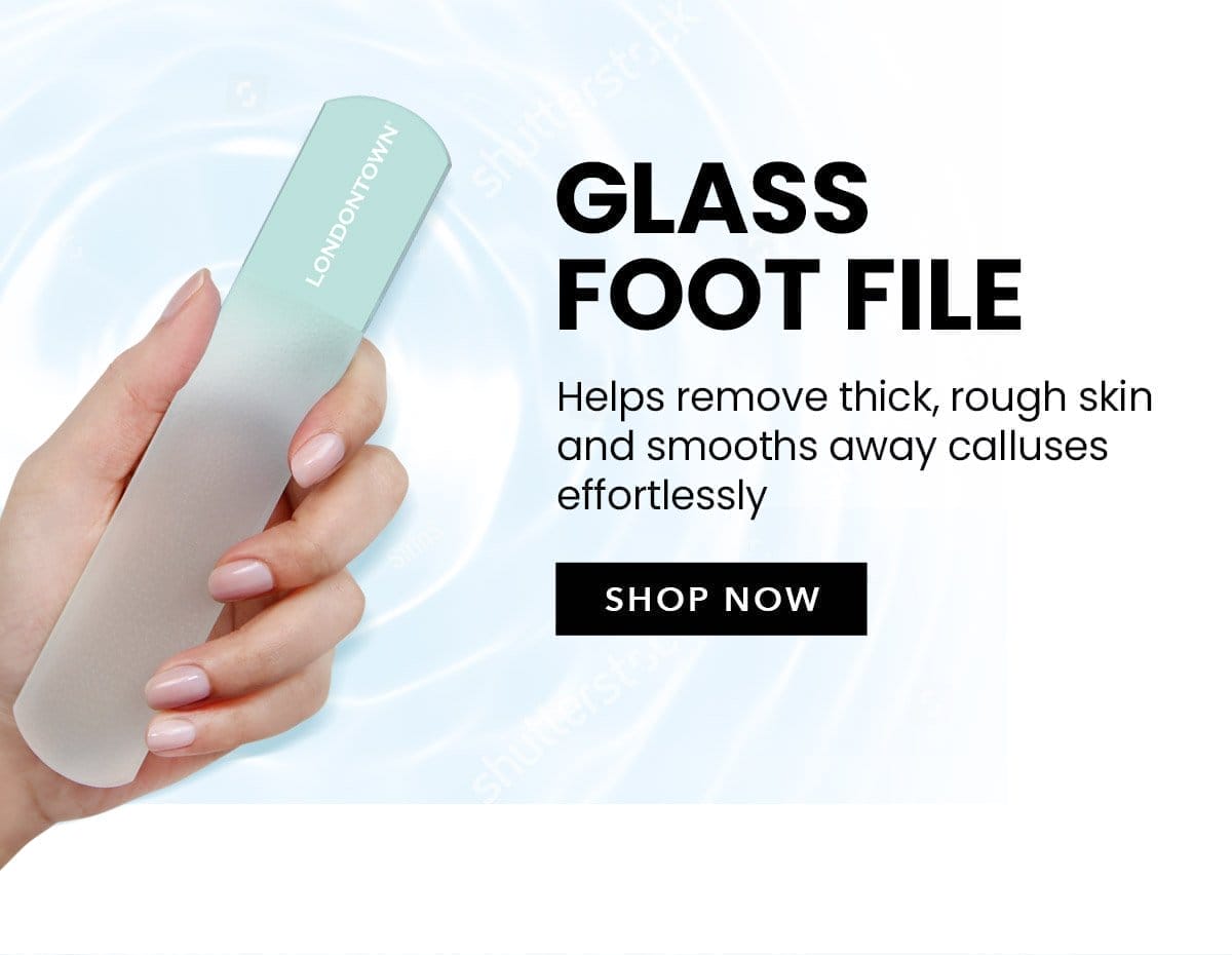 Glass Foot File | Shop Now