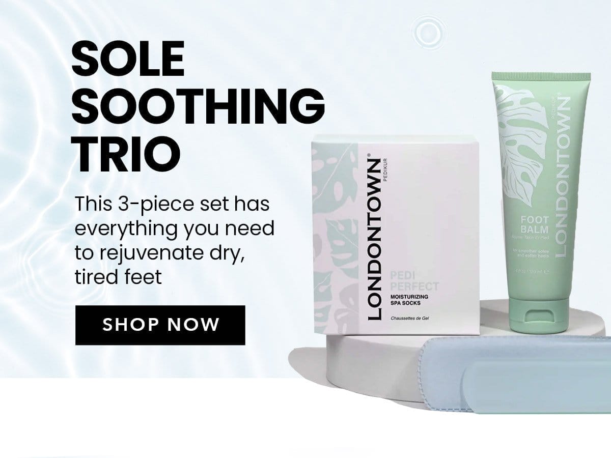 Sole Soothing Trio | Shop Now